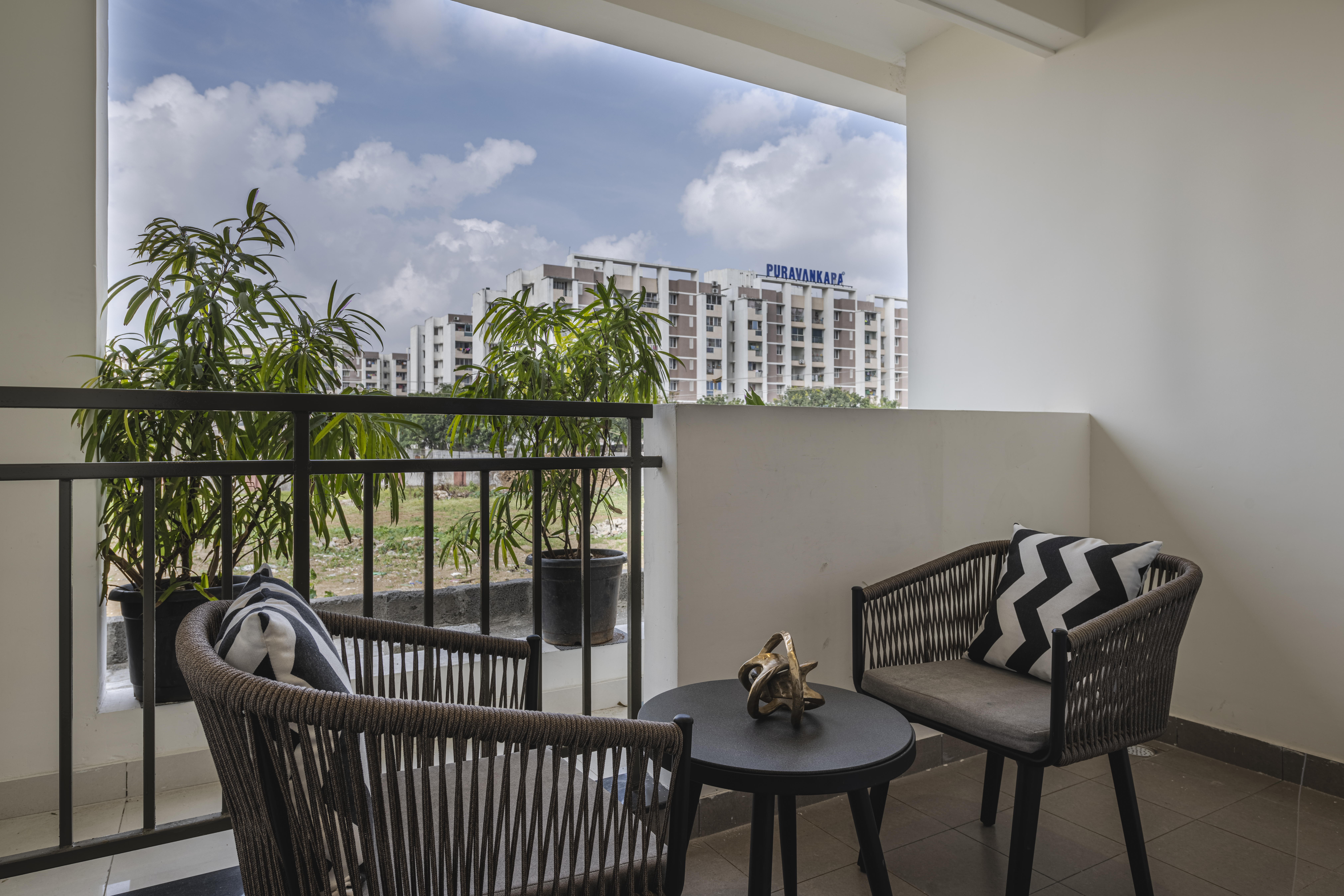 Purva Windermere Private Balcony with Open Views